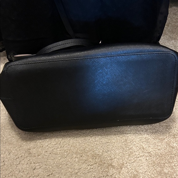 Kate Spade Black Tote with Pink Accents - Picture 2 of 3